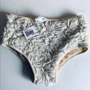 American Apparel 3D Flower Panty XS/S with Tags!